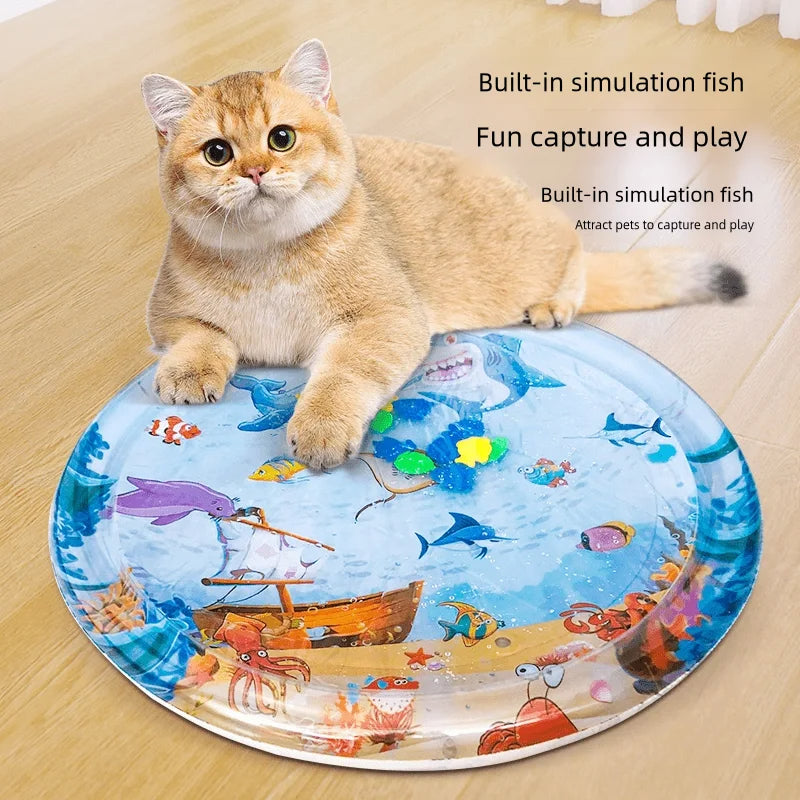 Pet cooling water bed