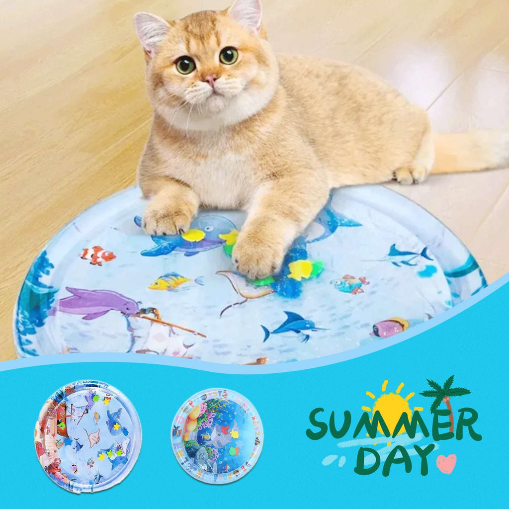 Pet cooling water bed